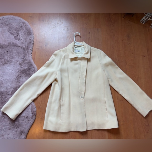 AGNONA Women’s Wool Blazer Single Button Size 46/XL - Picture 3 of 8